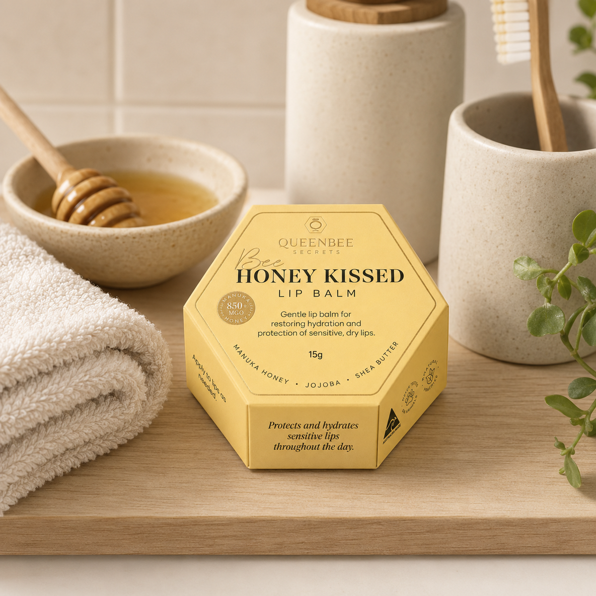 BEE Honey Kissed Lip Balm