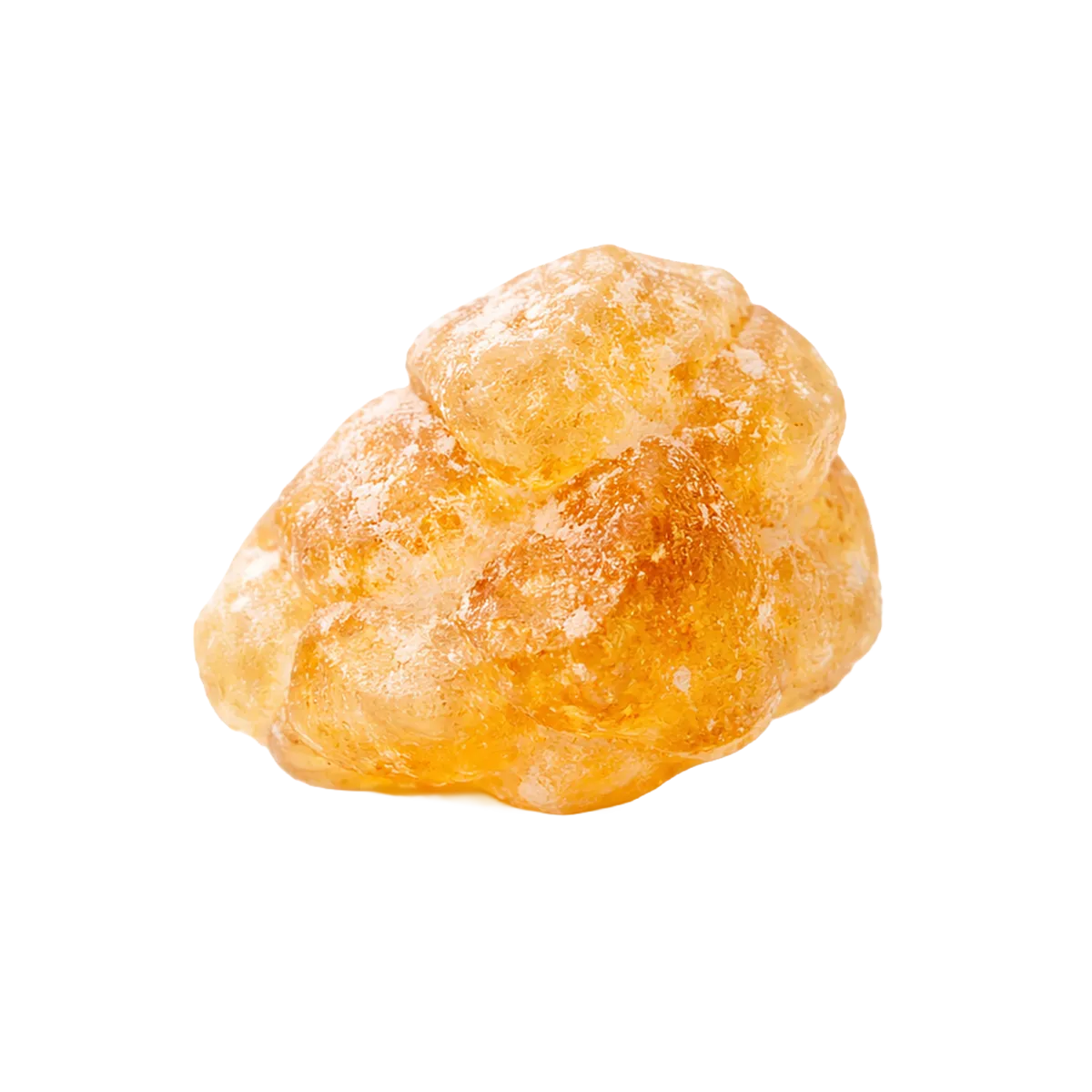 Frankincense on a white background